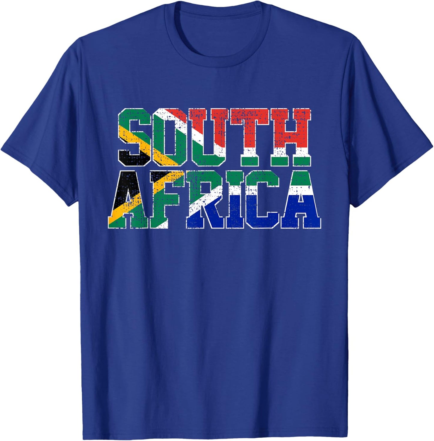 South Africa National Flag African Gift T-Shirt - T-Shirt | Royal