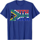 South Africa National Flag African Gift T-Shirt - T-Shirt | Royal