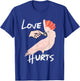 Love Hurts Moluccan Cockatoo Parrot Biting Finger T-Shirt - T-Shirt | Royal