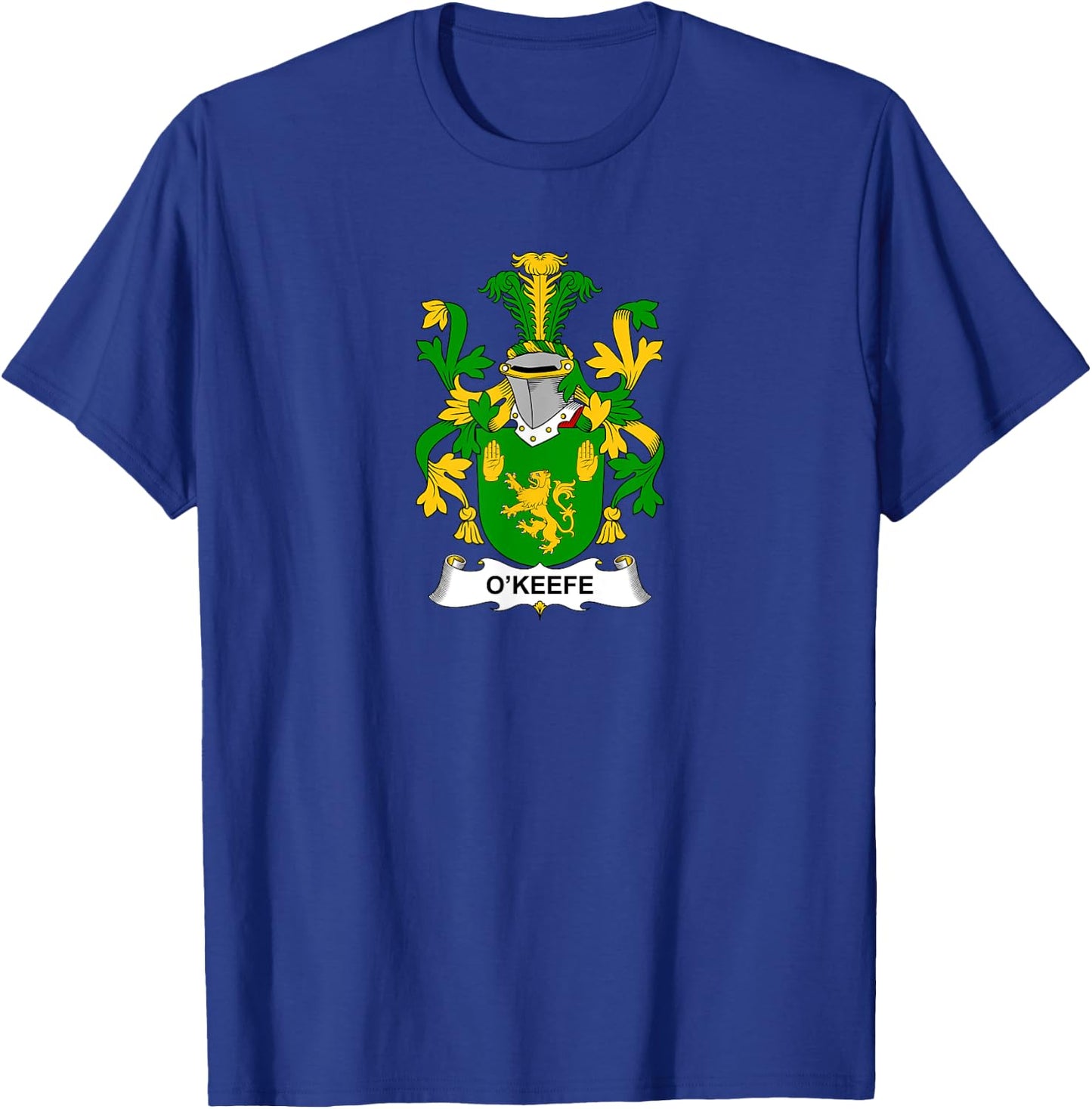 O'Keefe Coat of Arms - Family Crest T-Shirt - T-Shirt | Royal