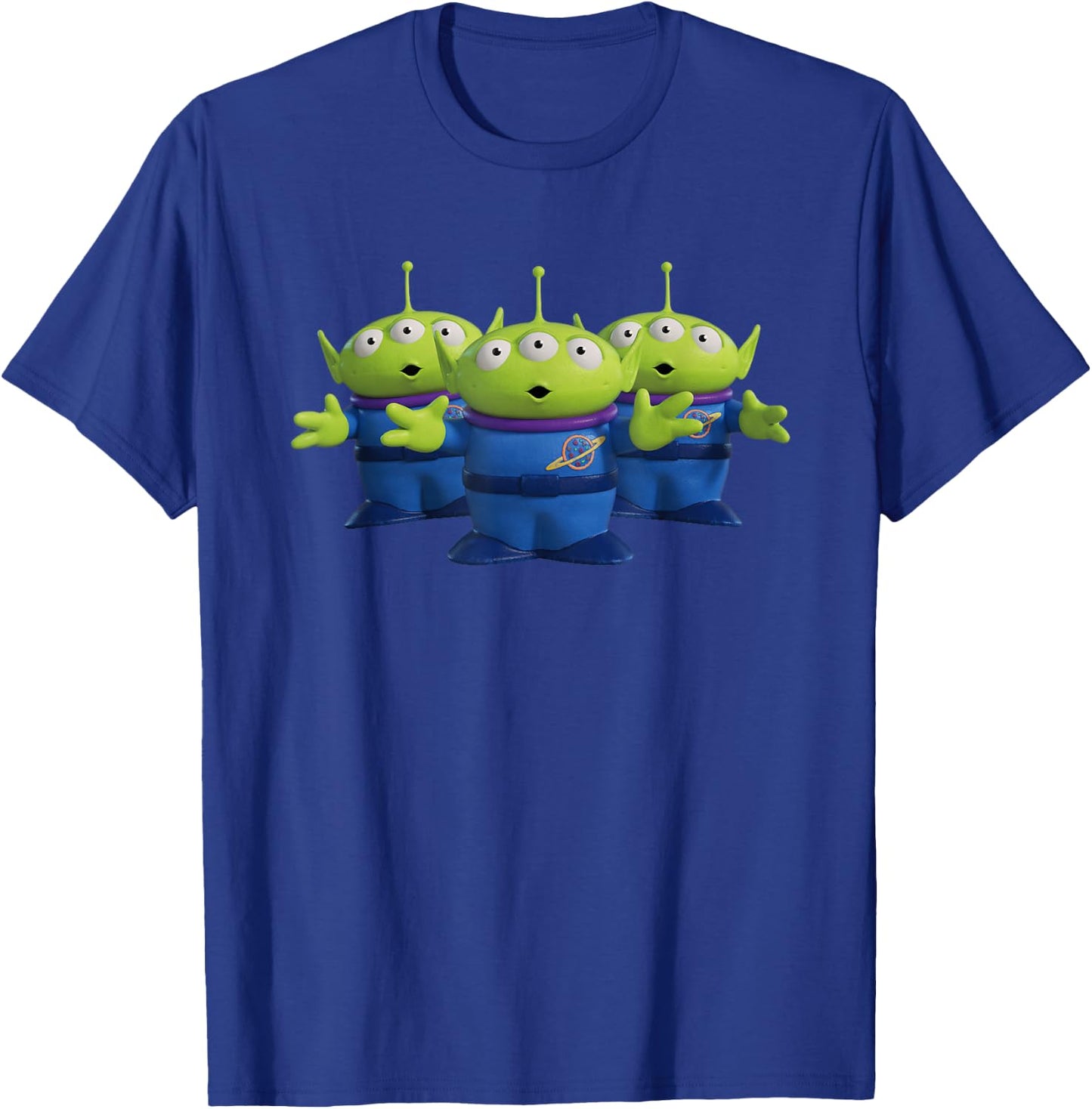 Disney Pixar Toy Story 4 Three Aliens T-Shirt - T-Shirt | Royal