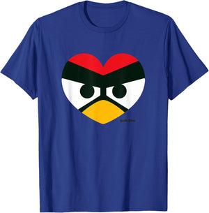 Angry Birds Red Heart Official Merchandise T-Shirt - T-Shirt | Royal
