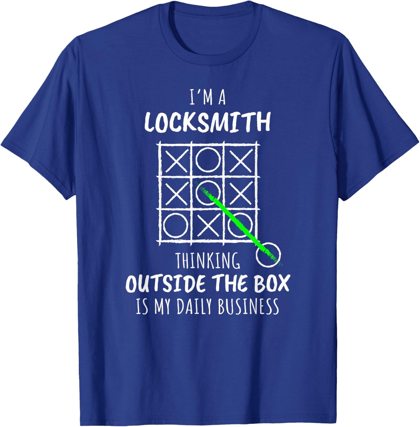 Funny Locksmith T-Shirt - T-Shirt | Royal