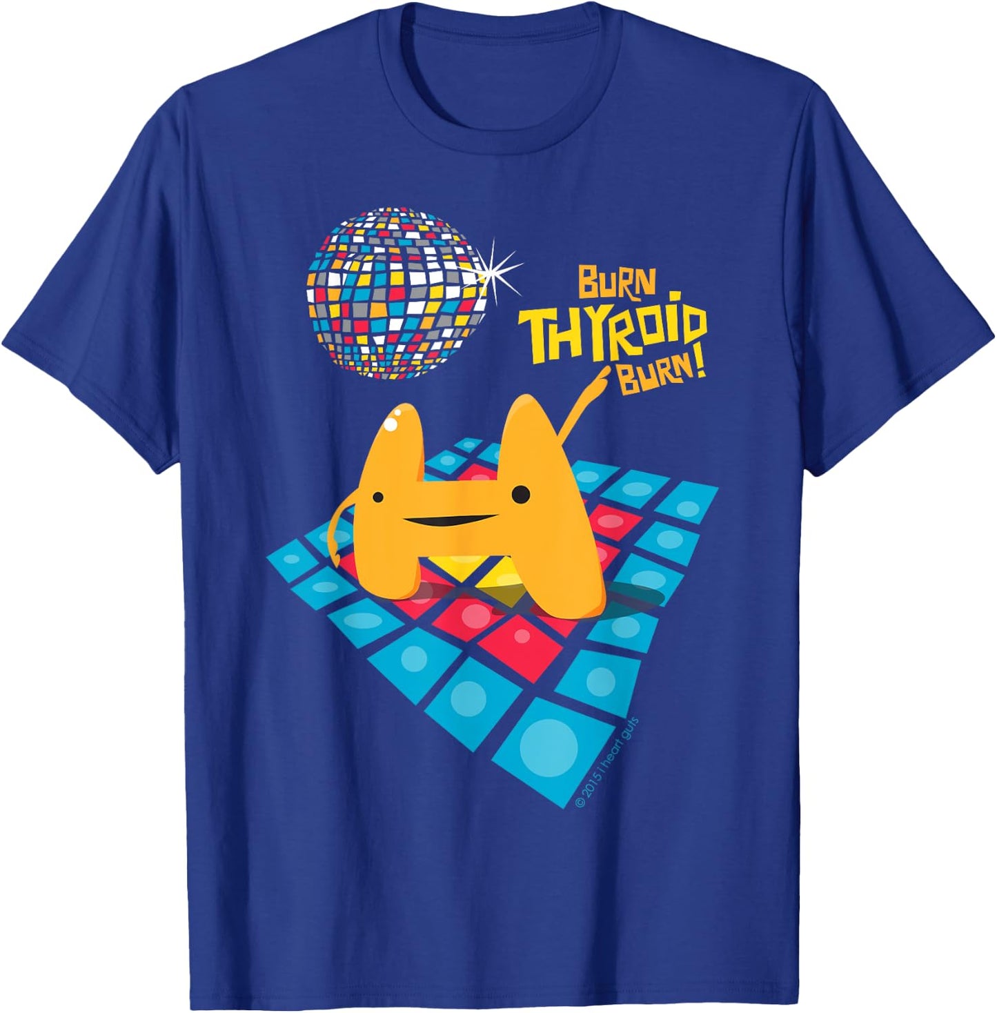 Cute Thyroid - Thyroid Removed Surgery Disease Funny Humor T-Shirt - T-Shirt | Royal