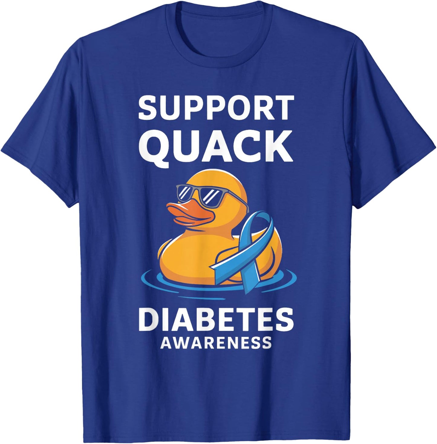Duck Diabetes T-Shirt - T-Shirt | Royal