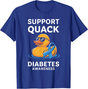 Duck Diabetes T-Shirt - T-Shirt | Royal