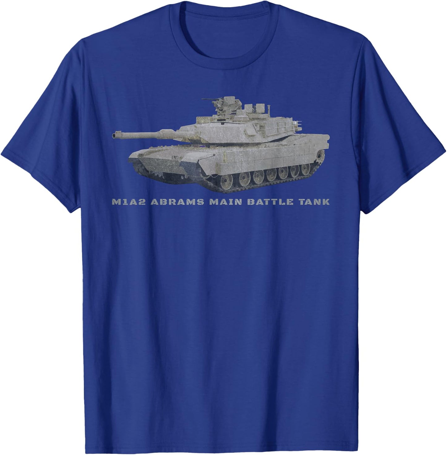 M1A2 Abrams Battle Tank T Shirt Gift T-Shirt - T-Shirt | Royal