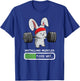 Bunny Gym , Rabbit Weights Installing Muscles Shirt T-Shirt - T-Shirt | Royal