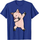 Dabbing Piggy Youth Piglet Costume Kids T-Shirt - T-Shirt | Royal
