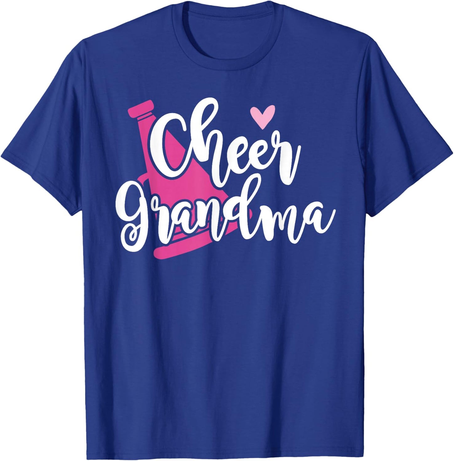 Cute Cheer Grandma - Proud Cheerleading Grandmother T-Shirt - T-Shirt | Royal