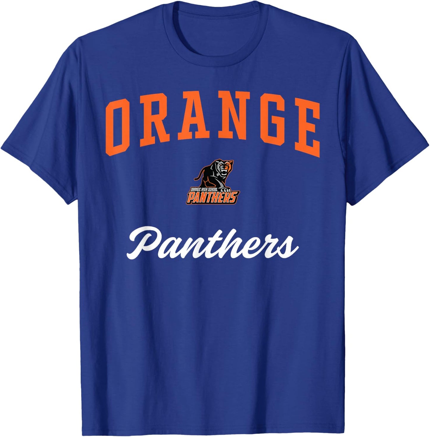 Orange High School Panthers C3 T-Shirt - T-Shirt | Royal