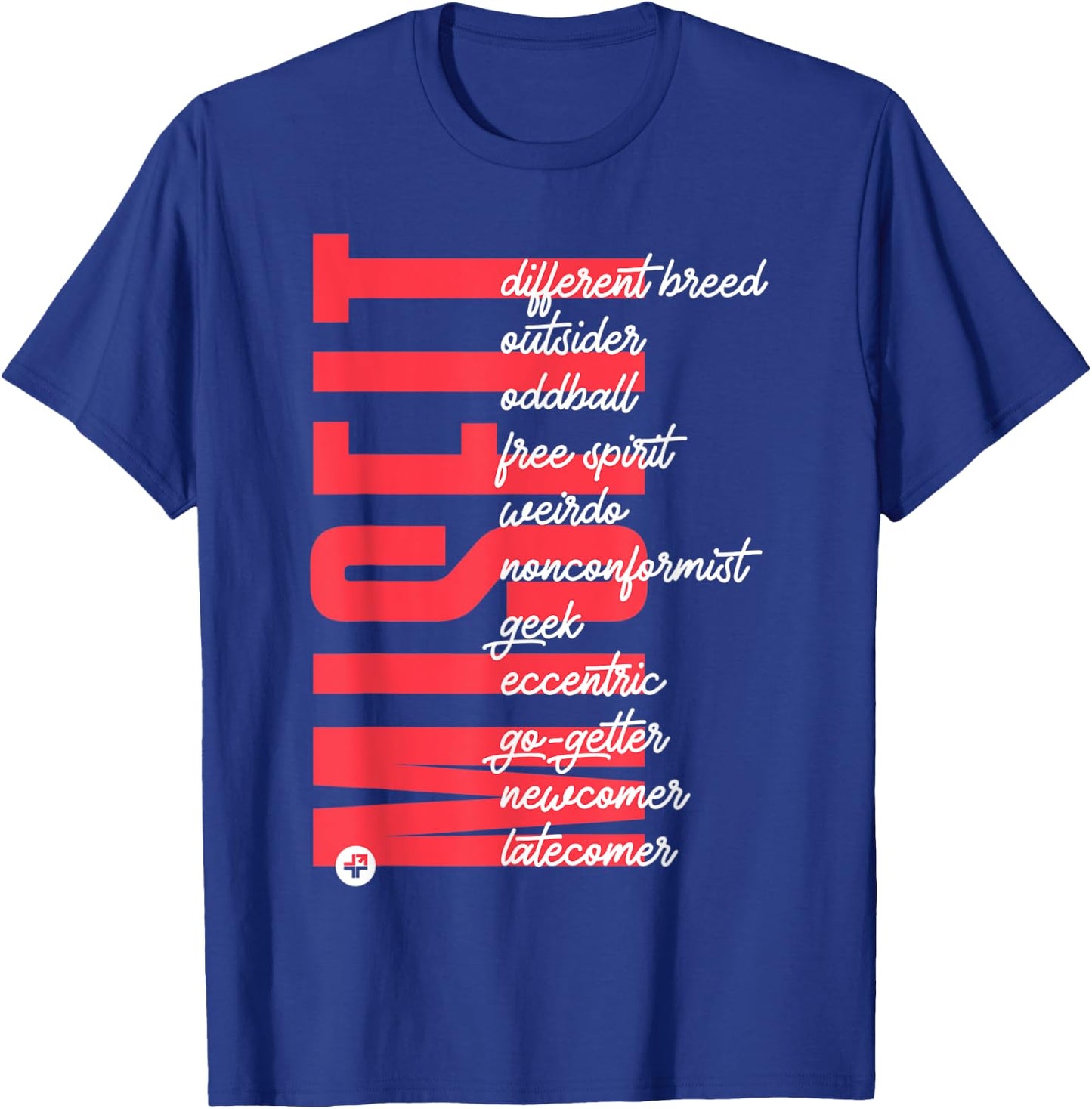 Misfit T-Shirt - T-Shirt | Royal