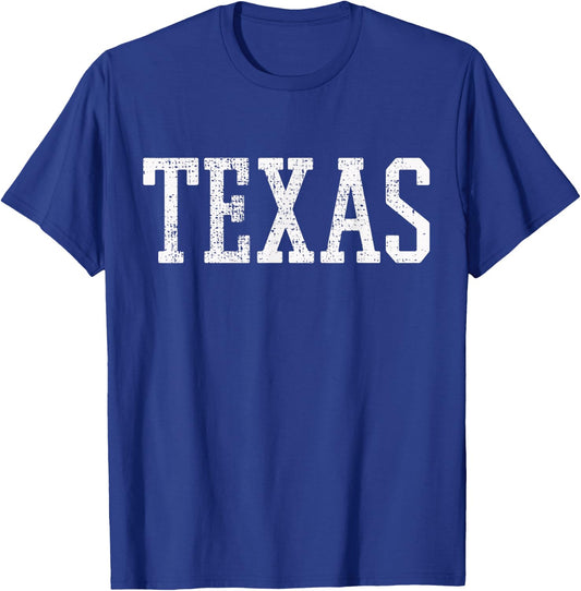 Texas US State Country Traveler T-Shirt - T-Shirt | Royal