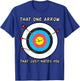 Archer Arrows Shirt Shooting Sport Crossbow Target Gift T-Shirt - T-Shirt | Royal