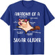 Anatomy Of A Sugar Glider Funny Cute Sugar Glider Gift T-Shirt - T-Shirt | Royal
