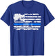 Towboat Shirts - Towboater Flag Shirt T-Shirt - T-Shirt | Royal
