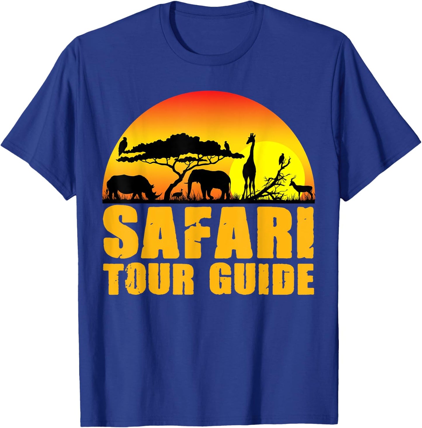 Safari Tour Guide Halloween Costume Animal Gift T-Shirt - T-Shirt | Royal