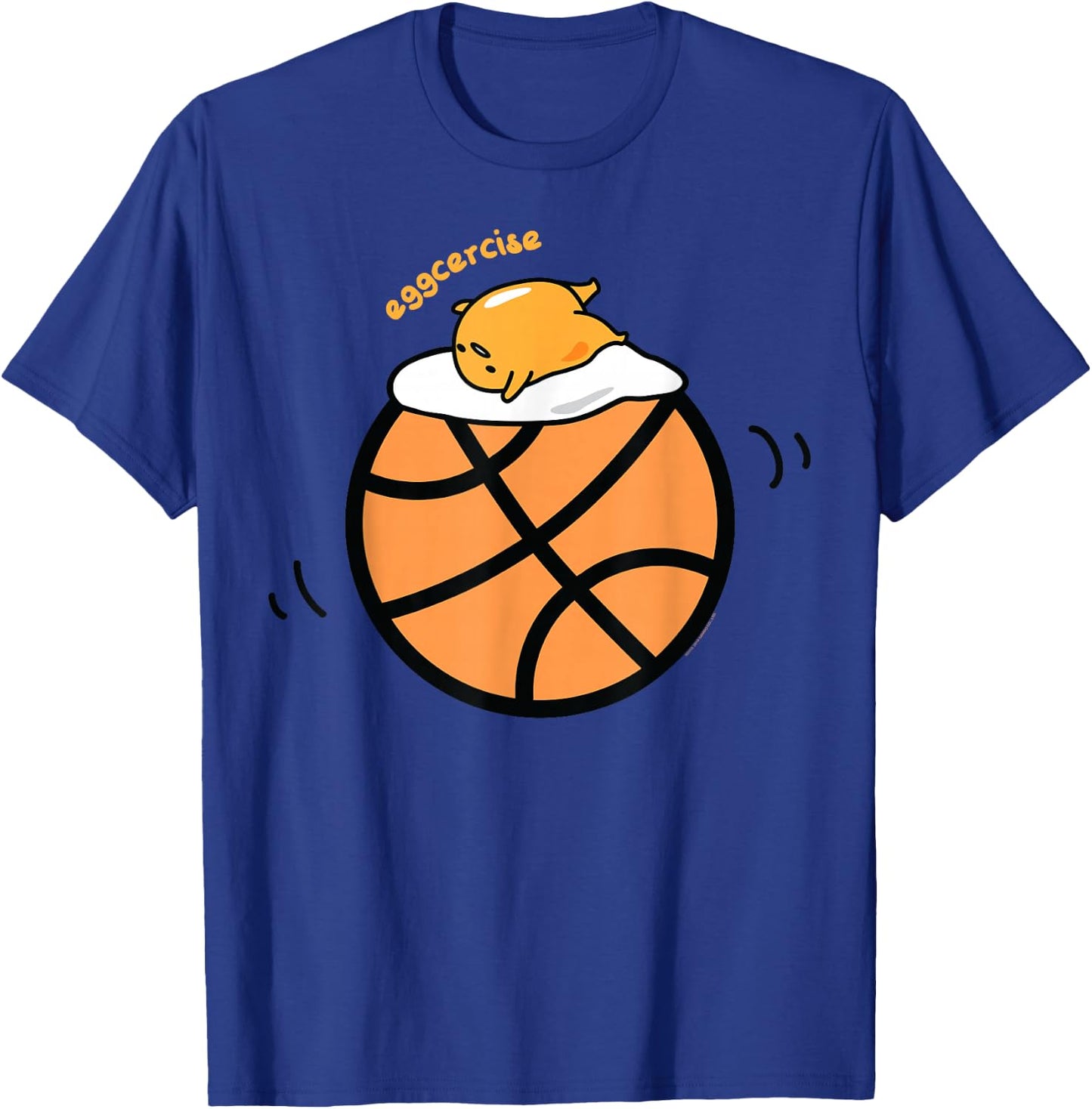 Gudetama Exercise eggcercise Basketball Fitness T-Shirt - T-Shirt | Royal