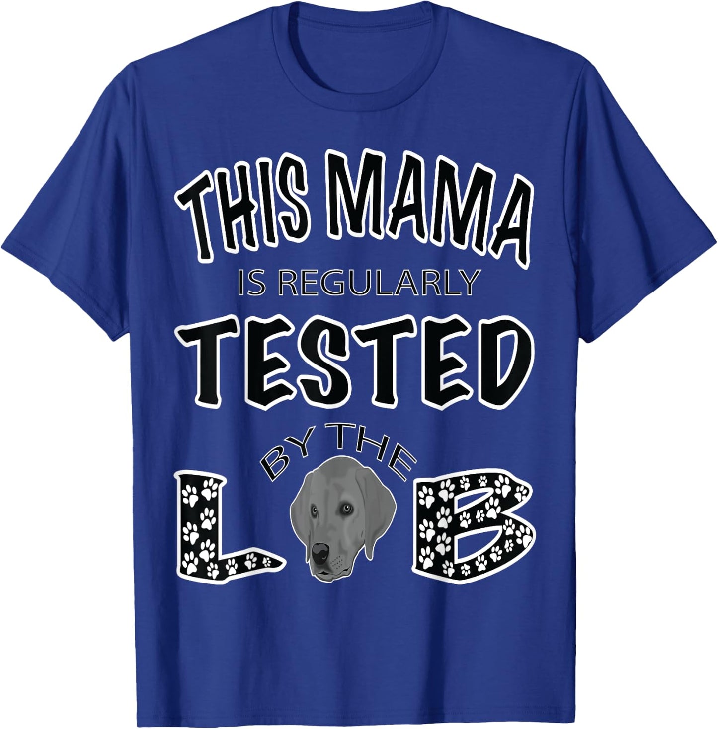 Lab Mama Dog Mom Gifts Fox Red Labrador Retriever T-Shirt - T-Shirt | Royal