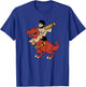Vintage WW2 327th Bomb Squadron Gorilla Man Riding A T-Rex T-Shirt - T-Shirt | Royal
