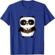 Panda Wizard Magic Wand School Boy Girl Funny T-Shirt - T-Shirt | Royal