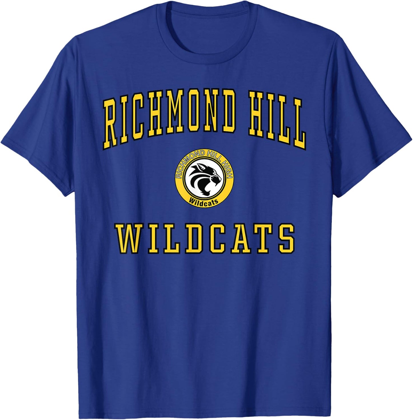 Richmond Hill High School Wildcats C1 T-Shirt - T-Shirt | Royal