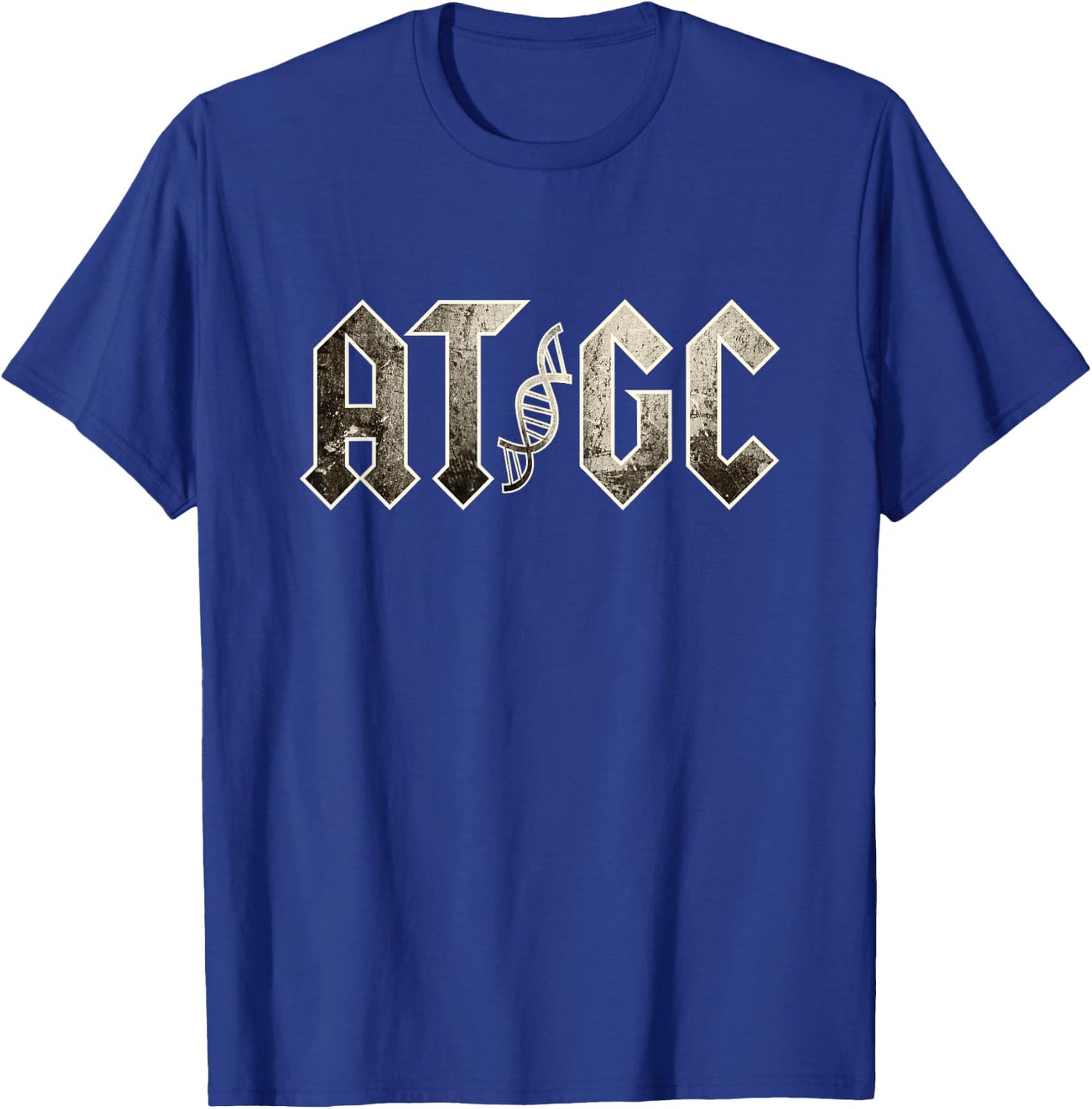 Biology Science DNA ATGC T-Shirt - T-Shirt | Royal