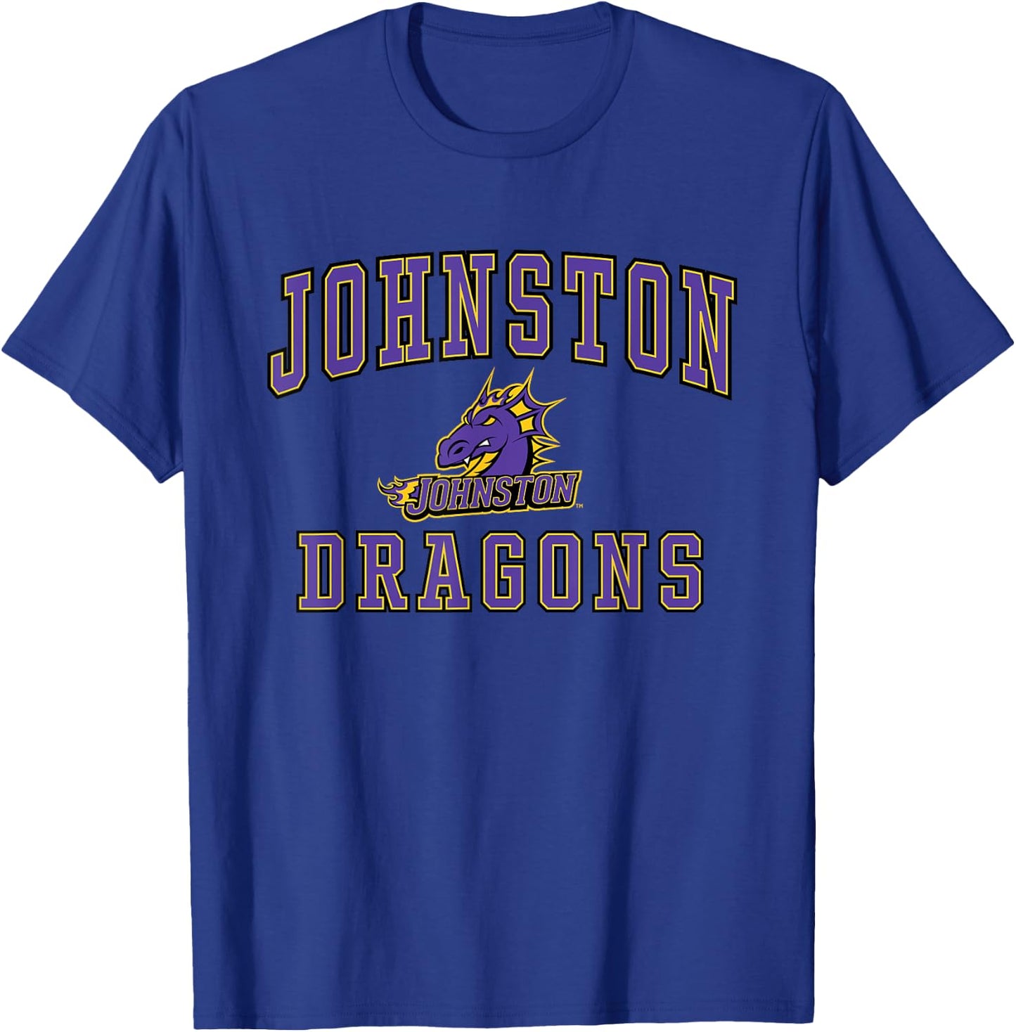 Johnston High School Dragons C1 T-Shirt - T-Shirt | Royal