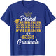 Proud Boyfriend of a 2026 Graduate Senior Family Graduation T-Shirt - T-Shirt | Royal