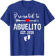 Abuelito Est 2026 Promoted to Abuelito 2026 for Abuelito T-Shirt - T-Shirt | Royal