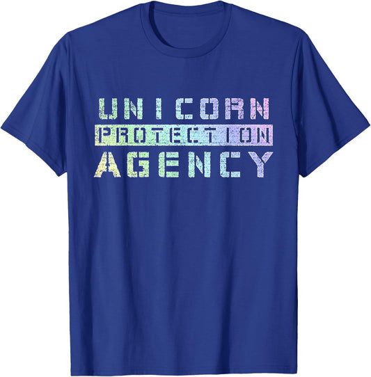 Unicorn Protection Agency | Unicorn Security Parent Shirt T-Shirt - T-Shirt | Royal