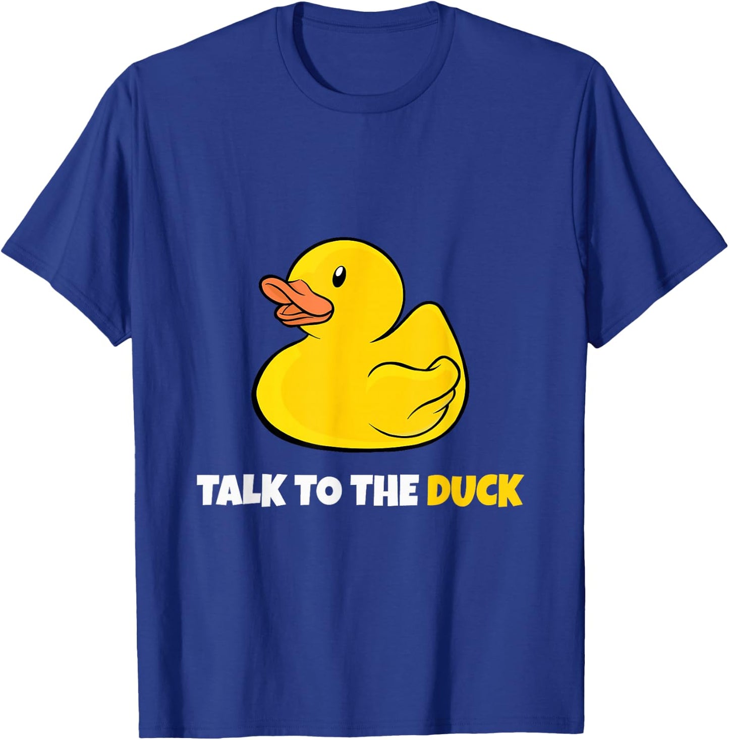 Software-Developer Programming Rubber Duck Debugging T-Shirt - T-Shirt | Royal