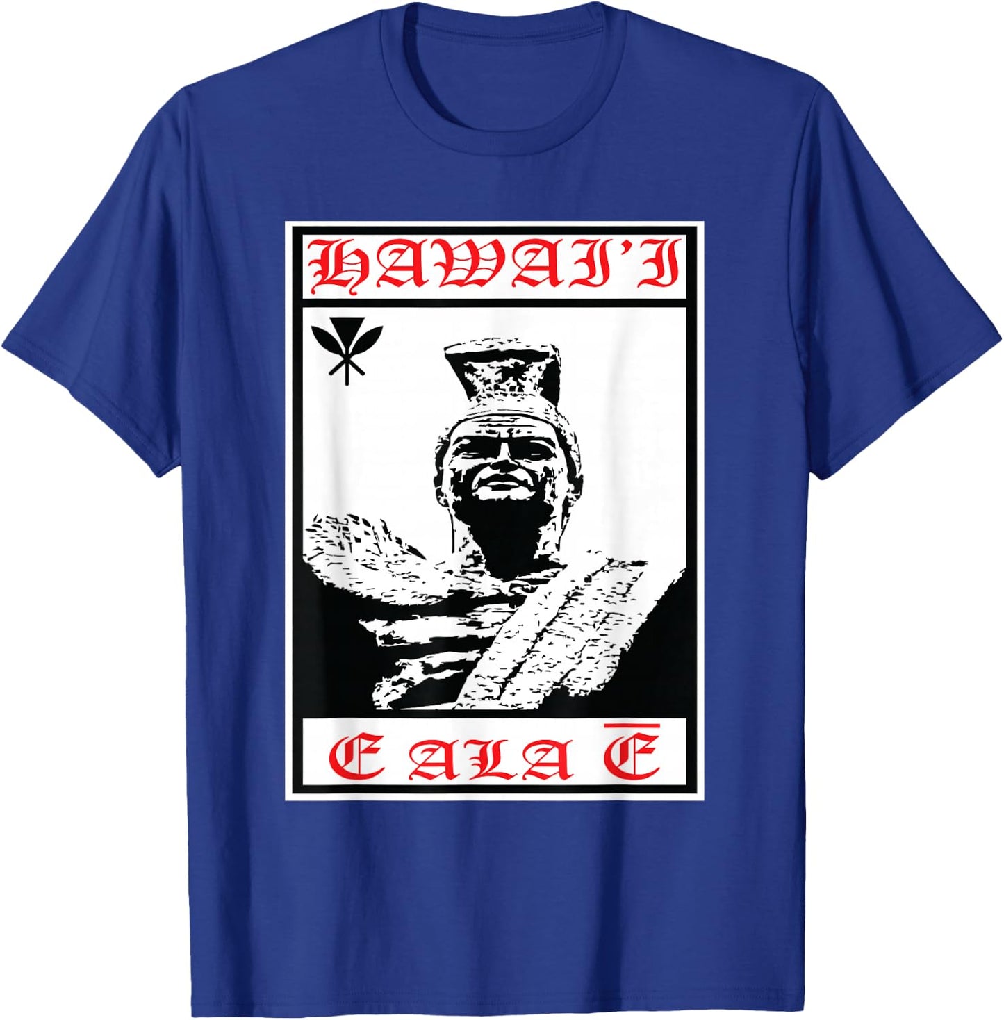 Hawaiian Islands King Kamehameha Hawaii Tribal T-Shirt - T-Shirt | Royal