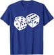 Dices T-Shirt - T-Shirt | Royal