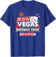 Las Vegas Birthday 2025 - Vegas Birthday Crew - Black, -Adults, Short Sleeve, , Novelty T-Shirt - T-Shirt | Royal