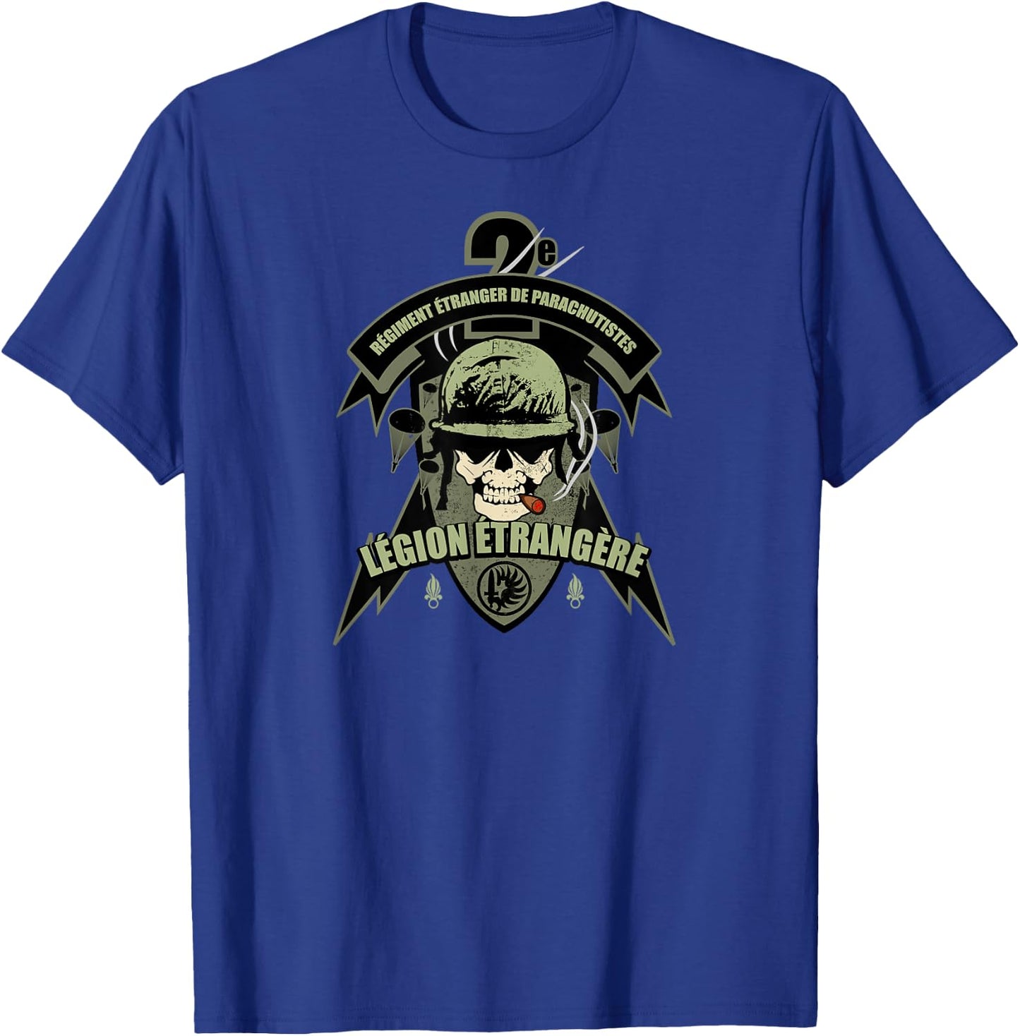 French Foreign Legion Paratrooper - 2 Rep (Subdued) T-Shirt - T-Shirt | Royal