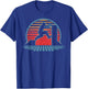 Parkour Retro Vintage 80s Style Freerunning Gift T-Shirt - T-Shirt | Royal