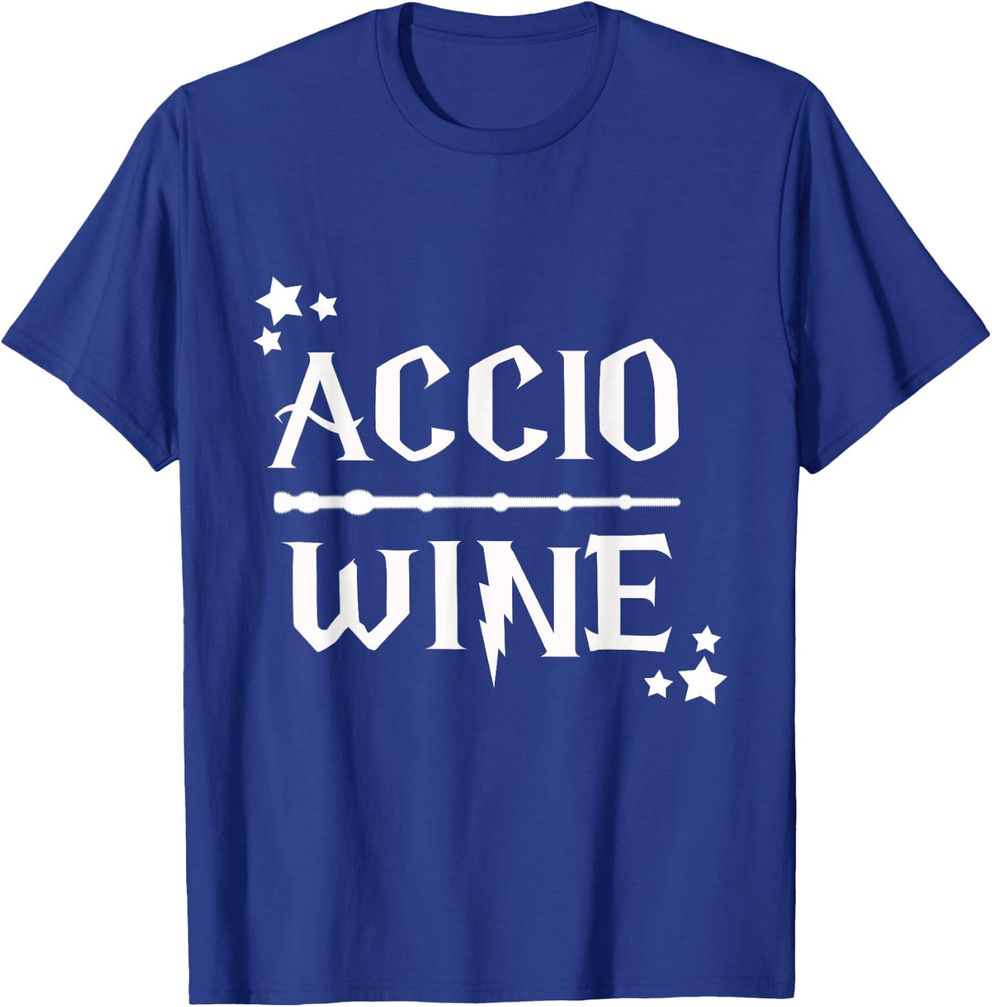 Accio Wine Wand T-Shirt - T-Shirt | Royal