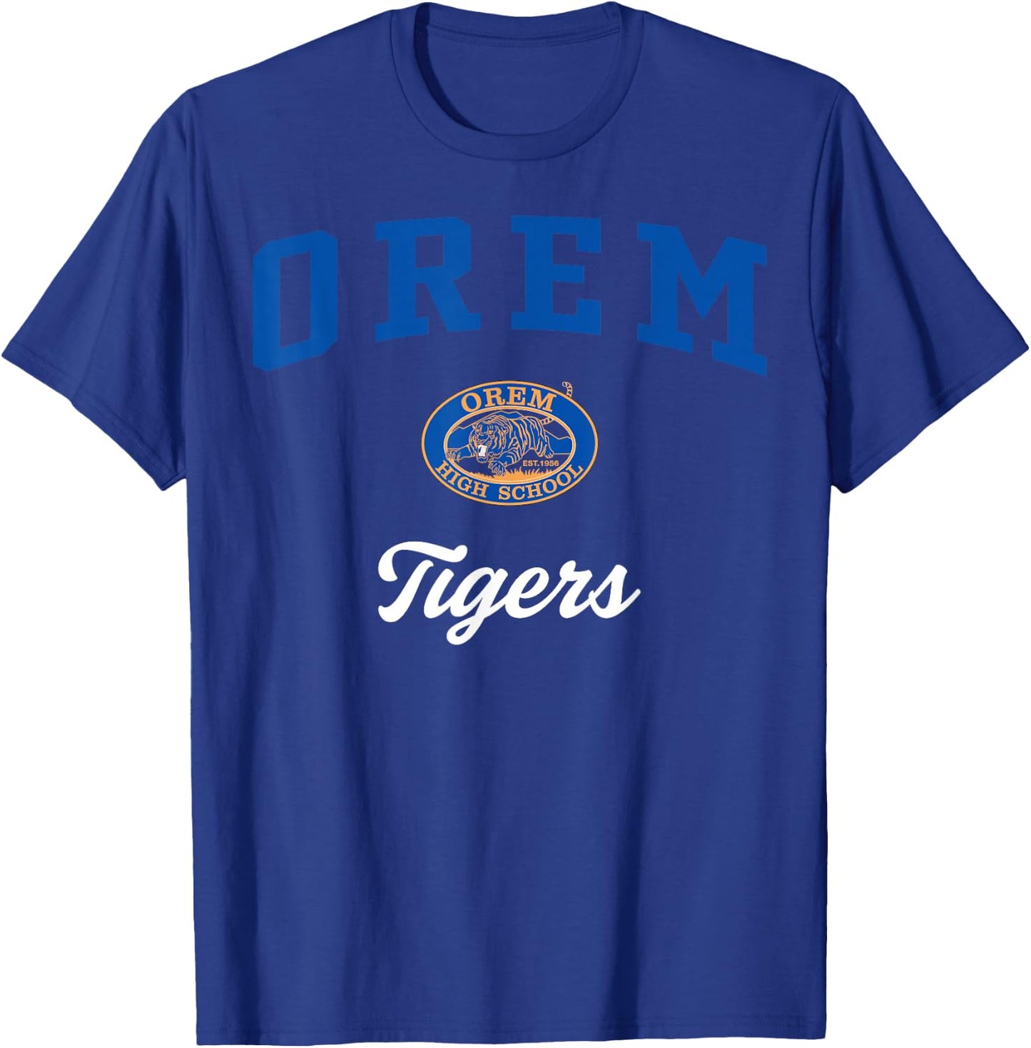 Orem High School Tigers C3 T-Shirt - T-Shirt | Royal
