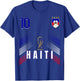 Retro Haiti Flag Haitian Pride Lovers T-Shirt - T-Shirt | Royal