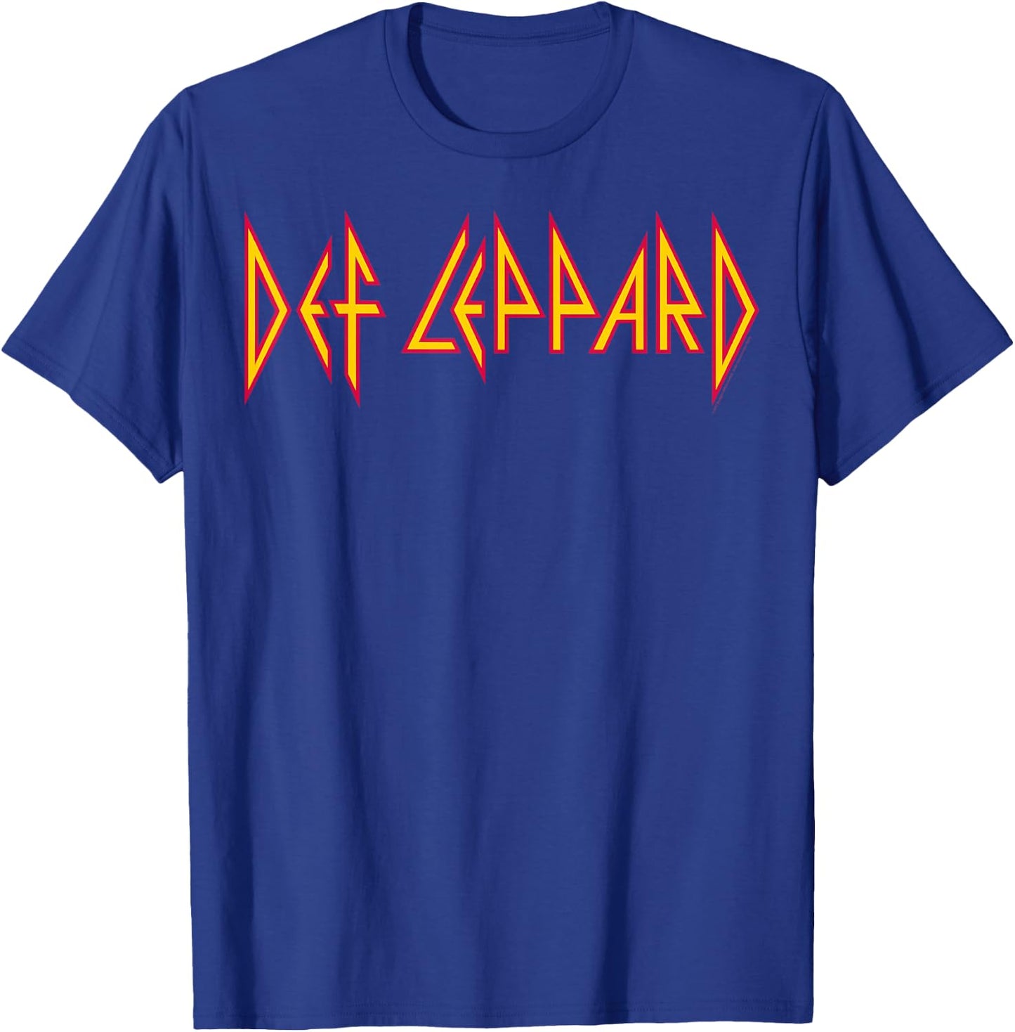 Def Leppard - Classic Logo T-Shirt - T-Shirt | Royal