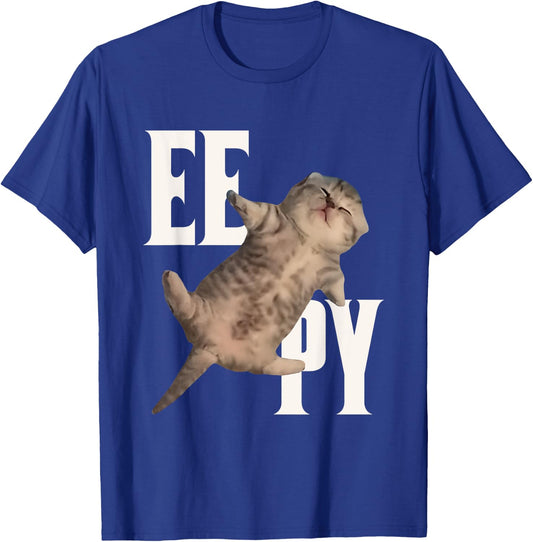 Eepy Cute Cat Meme Sleepy Lazy Day Need Rest Relax Healing Women T-Shirt - T-Shirt | Royal