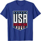 USA Drinking Team patriotic Men T-Shirt - T-Shirt | Royal