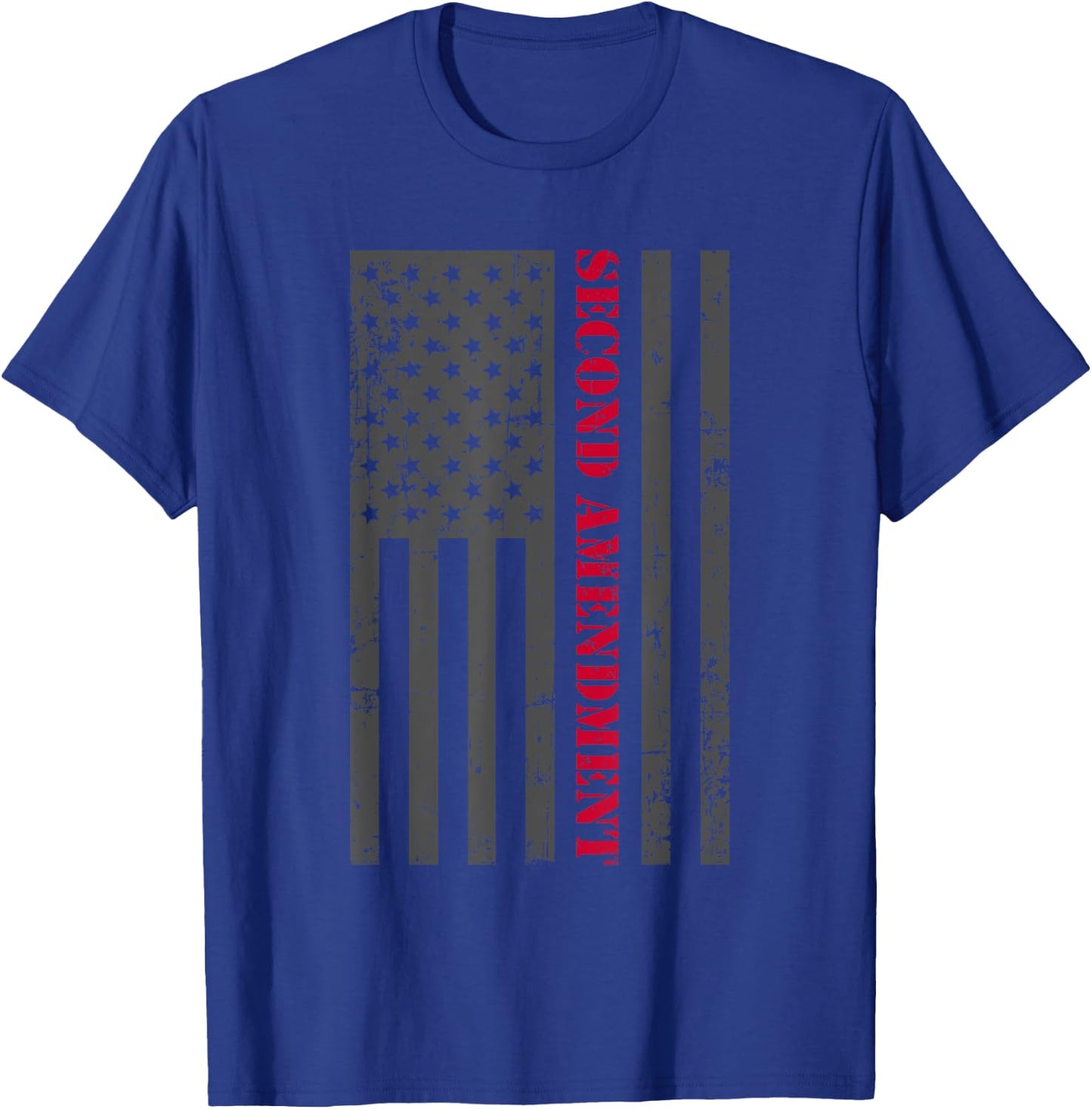 2nd Amendment Gifts Second Amendment Shirts American Flag T-Shirt - T-Shirt | Royal