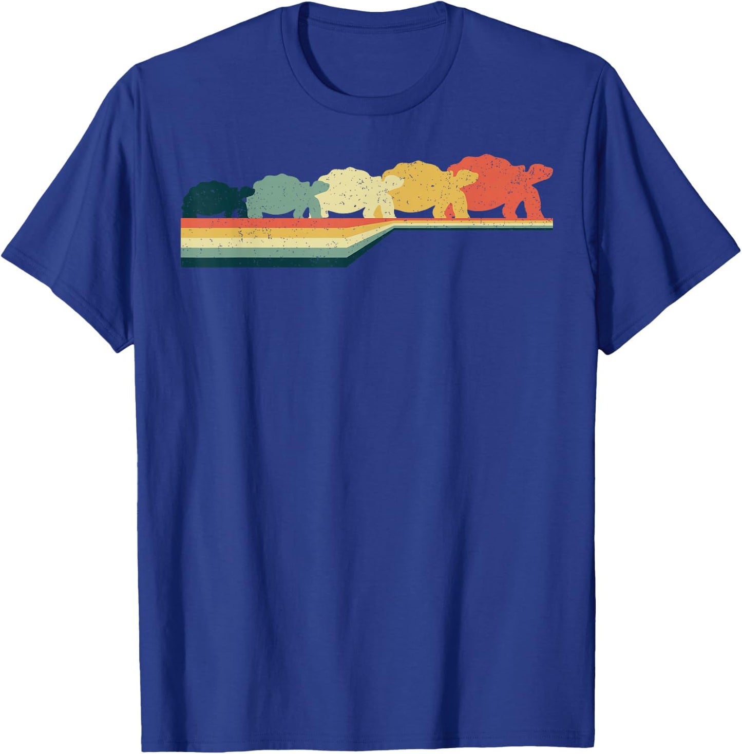 TORTOISE Vintage Retro Style Cute Pet Gift T-Shirt - T-Shirt | Royal