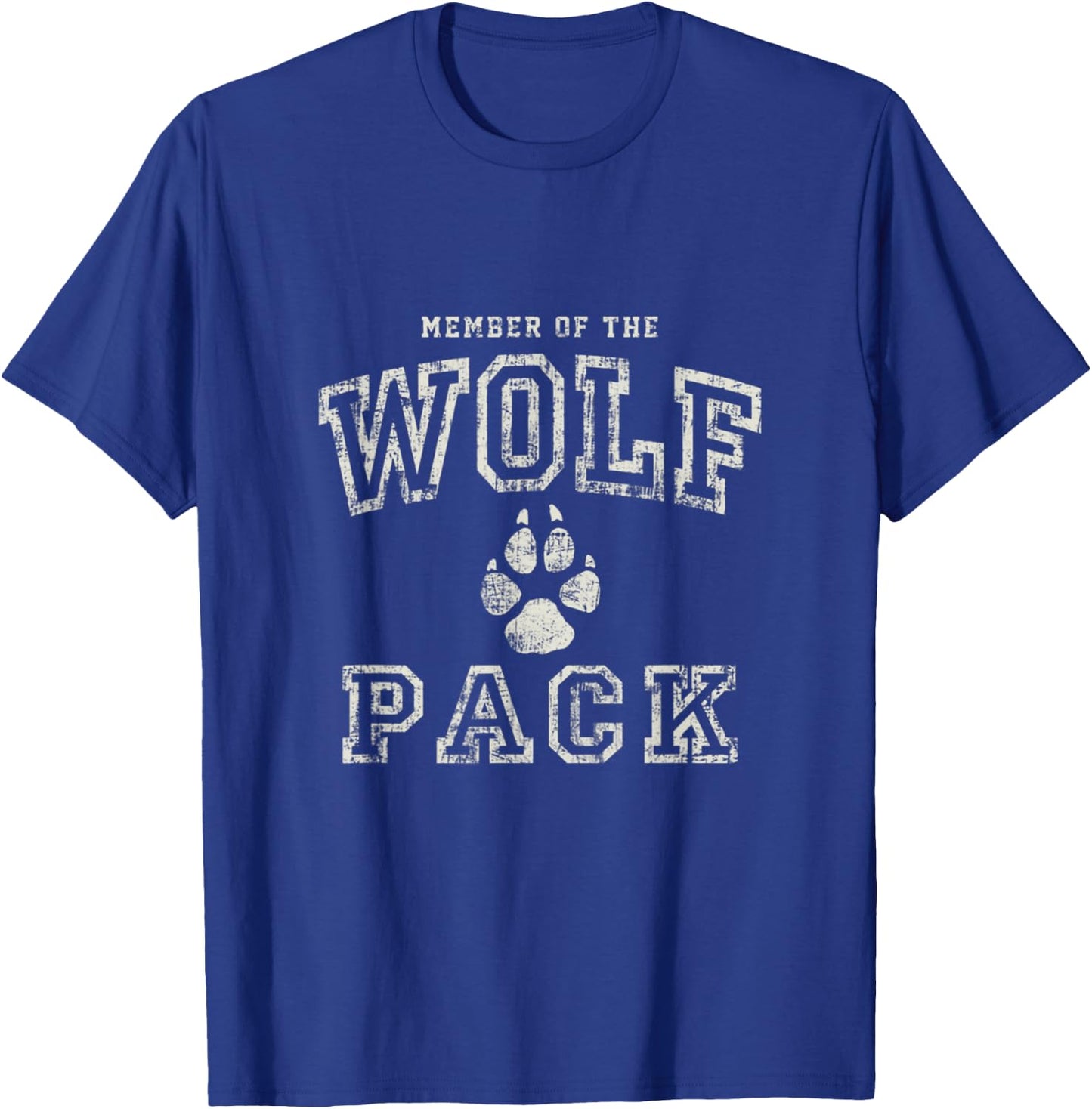 Member Of The Wolf Pack Shirt T-Shirt - T-Shirt | Royal