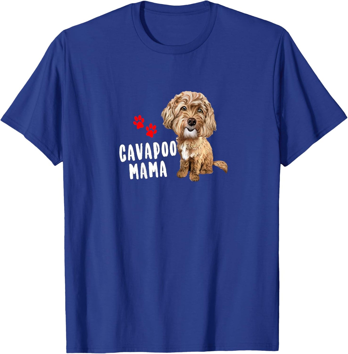 Cavapoo Lovers Cavapoo Mama T-Shirt - T-Shirt | Royal