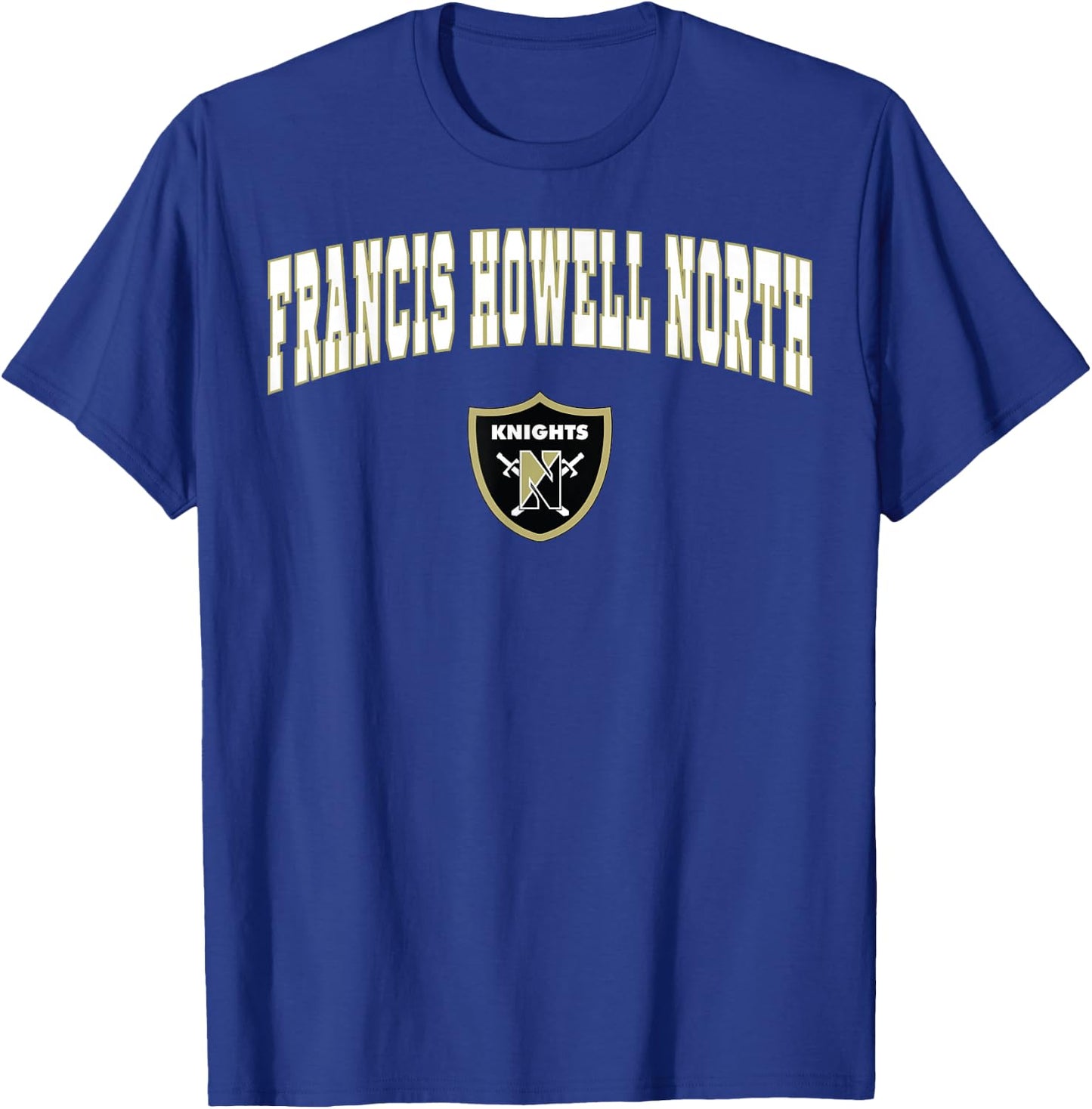 Francis Howell North High School Knights T-Shirt - T-Shirt | Royal