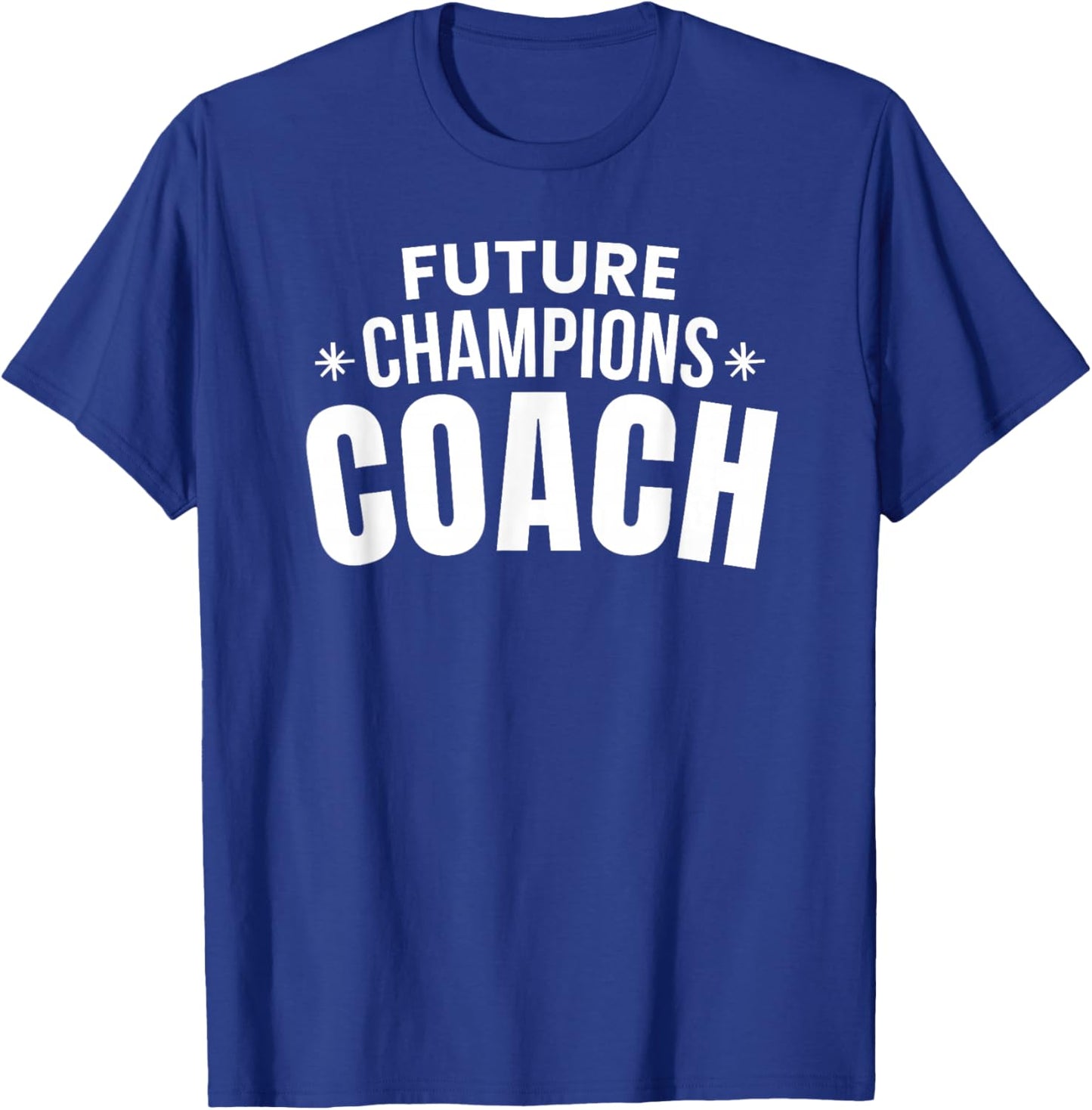 Youth Gymnastics Coach Proud Future Champion Builder T-Shirt - T-Shirt | Royal