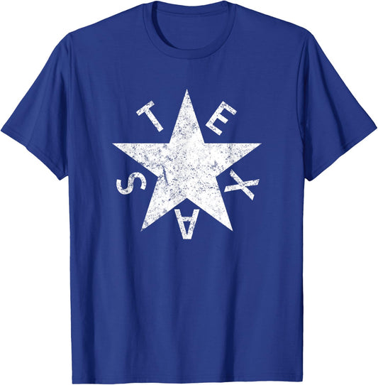 Lorenzo de Zavala Texas Flag T-Shirt - T-Shirt | Royal
